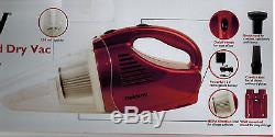 Beldray 12 V, Wet & Dry Rechargable Handheld Vacuum Cleaner Plus Wall Bracket