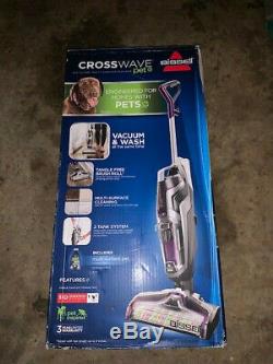 Bissell 2306 CrossWave Pet Pro Wet-Dry Vacuum Cleaner Purple