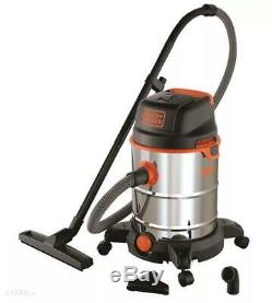 Black and Decker 30L Industrial Wet and Dry Vacuum Cleaner Vac Cleaner Floor Car