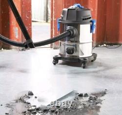 Blaupunkt Wet & Dry 15L Vacuum Cleaner Home Garage or Garden Liquids Dust Dirt
