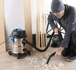 Blaupunkt Wet & Dry 15L Vacuum Cleaner Home Garage or Garden Liquids Dust Dirt
