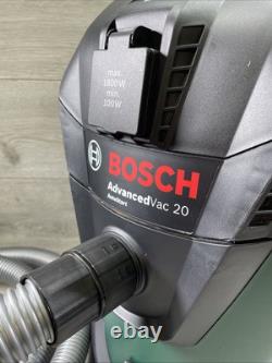 Bosch AdvancedVac 20 Wet & Dry Vacuum Cleaner Autostart 240V Outlet Accessories