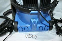 Boxed Numatic Henry Wash wet/dry carpet cleaner with tools. Used once