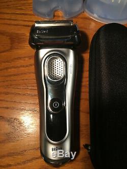 Brand NEW! Braun Series 9 9295cc Chrome Wet/Dry Electric Shaver 3-cleaners