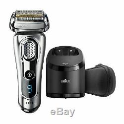 Braun Series 9 9290cc Men's Electric Foil Shaver Wet and Dry & cleaner liquid