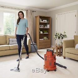 Carpet Washer Wet Dry Canister Vax Vacuum Cleaner Hoover 1300 W Orange