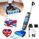 Cordless Floor Cleaner Wet Dry Cleaner 3500W Scrubber With 2-Tank Self Cleaning
