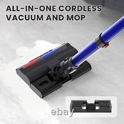 Cordless Lightweight Wet Dry Stick Vacuum Cleaner and Mop for for Pet Hair