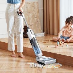 Cordless Vacuum Cleaner Wet & Dry Hard Floor Washer Scrubber Mop Floor Cleaner
