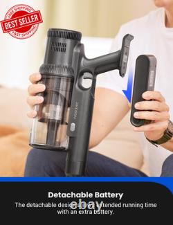 Cordless Vacuum Mop Cleaner All in One 60 Mins Runtime Wet Dry Lightweight