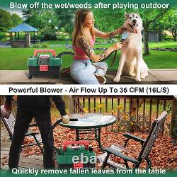 Cordless Wet Dry Vacuum Cleaner 18V 15L 3-in-1 Blower HEPA Filter Battery Charge