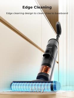 Cordless Wet Dry Vacuum Cleaner Mop, Cleaning 55min Auto Suction Floor Washer
