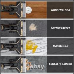 Cordless Wet-Dry Vacuum Cleaner Wet Dry Electric Mop Floor Cleaner Lightweight