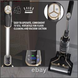 Cordless Wet-Dry Vacuum Cleaner Wet Dry Electric Mop Floor Cleaner Lightweight