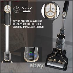 Cordless Wet Dry Vacuum Cleaner Wireless Floor Washer Self-Cleaning Household