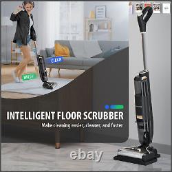 Cordless Wet Dry Vacuum Cleaner Wireless Floor Washer Self-Cleaning Household