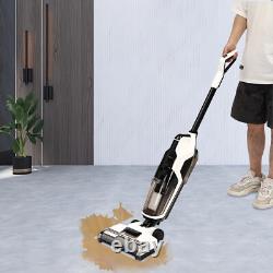 Cordless Wet/Dry Vacuum Floor Cleaner & Mop One-Step Cleaning for Hard Floors UK
