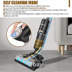 Cordless Wet Dry Vacuum Floor Cleaner and Mop One-Step Cleaning for Hard Floors