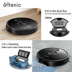 D5s Alexa Robotic Vacuum Cleaner Carpet Floor Dry Wet Mopping Auto Rechargable