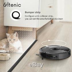 D5s Alexa Robotic Vacuum Cleaner Carpet Floor Dry Wet Mopping Auto Rechargable