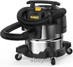 DEWALT 25L Stainless Steel Wet and Dry Vacuum Cleaner 1050 Watts