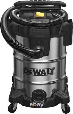 DEWALT 30L Stainless Steel Wet and Dry Vacuum Cleaner, with Blowing Function