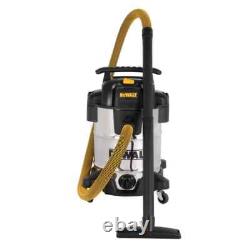 DEWALT 38L Wet & Dry Vacuum Cleaner 2.1m Hose Stainless Steel Blower Port
