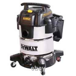 DEWALT 38L Wet & Dry Vacuum Cleaner Corded 2.1m Hose Stainless Steel Powerful Uk