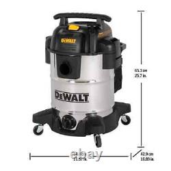DEWALT 38L Wet & Dry Vacuum Cleaner Corded 2.1m Hose Stainless Steel Powerful Uk