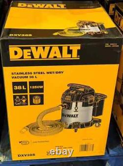 DEWALT Wet & Dry Corded Vacuum Cleaner, 38 Litre with 2.1m Hose