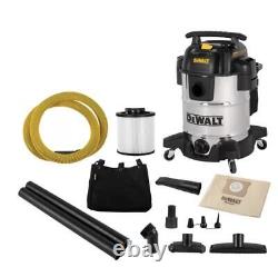 DEWALT Wet & Dry Corded Vacuum Cleaner, DXV38S, 38 Litre with 2.1m Hose