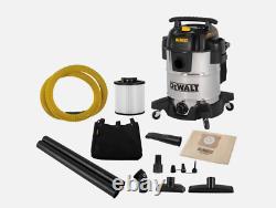 DEWALT Wet & Dry Vacuum Cleaner, 38 Litre with 2.1m Hose Vaccum FREE Delivery