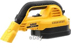 DEWALT XR 18V Cordless Wet & Dry Handheld Vacuum Cleaner (Bare Unit) with Access