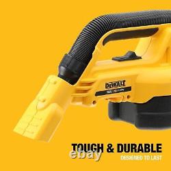 DEWALT XR 18V Cordless Wet & Dry Handheld Vacuum Cleaner (Bare Unit) with Access