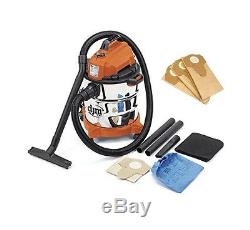 DJM Wet and Dry Vacuum Vac Cleaner Industrial 20ltr 1250w 230v Stainless Steel