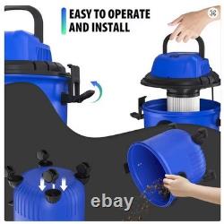DayPlus Industrial Vacuum Cleaner Hoover Wet Dry 4800W Powerful Suction Bagless