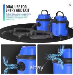 DayPlus Industrial Vacuum Cleaner Hoover Wet Dry 4800W Powerful Suction Bagless