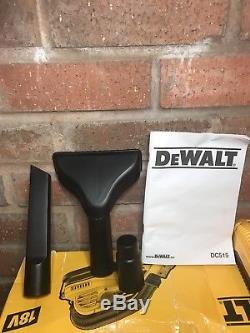 DeWALT DC515N 18V Wet & Dry Vacuum Cleaner + DW056N Impact + DC725 Combi Drill