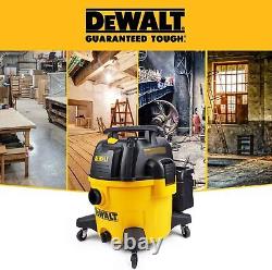DeWALT DXV34P Wet and Dry Vacuum Cleaner, 34 liters, 1200 W, Yellow+Black