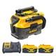 DeWalt DCV584 18V/54V XR 7 Litre L-Class Wet & Dry Vacuum Cleaner With 2 x 5
