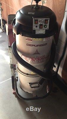 Depureco Vacuum Cleaner Industrial heavy duty Wet Dry Mobile Rechargeable 24v