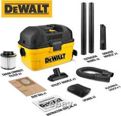 Dewalt 15L Wet And Dry 1100W Corded Powerful Vacuum Cleaner & Blower, DXV15TA