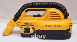 Dewalt DCV517 18V Cordless Wet/Dry Vacuum Cleaner & 1x 5.0Ah XR Battery FREEPOST