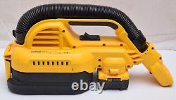 Dewalt DCV517 18V Cordless Wet/Dry Vacuum Cleaner & 1x 5.0Ah XR Battery FREEPOST