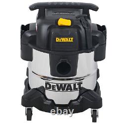 Dewalt DXV20S Stainless Steel Wet & Dry Vacuum Cleaner 1050W 240V 20L Chrome