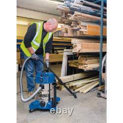 Draper 20529 230V Wet and Dry Vacuum Cleaner with Stainless Steel Tank 30L 1300W