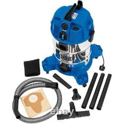 Draper 20529 30L 1300W Wet And Dry Vacum Cleaner Steel Tank 230V (Brand New)