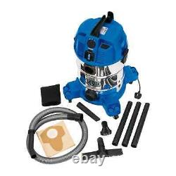 Draper 20529 30L 1300W Wet And Dry Vacum Cleaner Steel Tank 230V (Brand New)