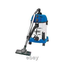 Draper 20529 30L 1300W Wet And Dry Vacum Cleaner Steel Tank 230V (Brand New)