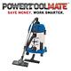 Draper 20529 WDV30SSPA 30L Wet & Dry Vacuum Cleaner 240v Integrated Power Socket